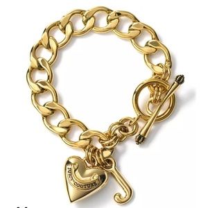 Juicy Couture Gold Charm Bracelet *Vintage*
